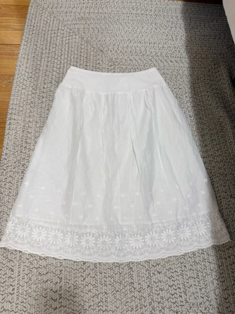 Revolve More to Come Cassandra Eyelet Midi Skirt - Picture 8 of 10